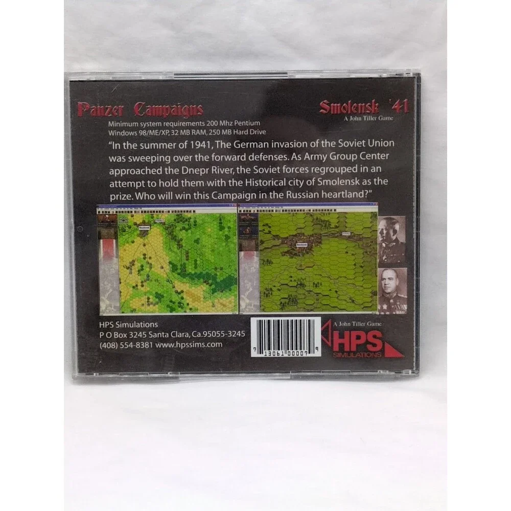Panzer Campaigns Smolensk '41 PC Video Game John Tiller HPS